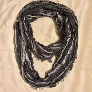 *2 for $10* / Black and Silver Women's Scarf